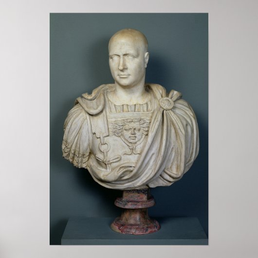 Bust van de Publius Cornelius Scipio "Afrianus" Poster (Voorkant)