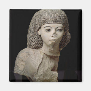 Bust van de Royal Scribe, Meniou, Nieuw Koninkrijk Magneet