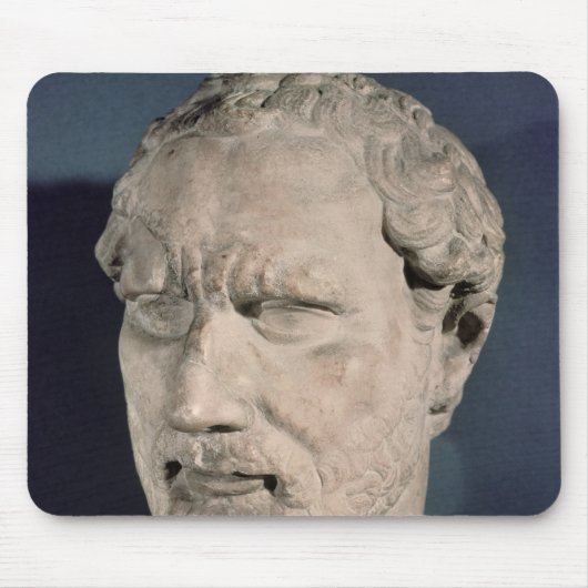 Bust van Demosthenes Muismat (Voorkant)