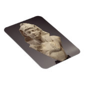 Bust van een Romeinse keizer als farao (marmer) Magneet (Rechterzijde)