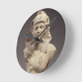 Bust van een Romeinse keizer als farao (marmer) Ronde Klok (Hoek)