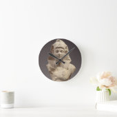 Bust van een Romeinse keizer als farao (marmer) Ronde Klok (Huis)