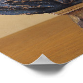 Bust van een vrouw poster (Hoek)