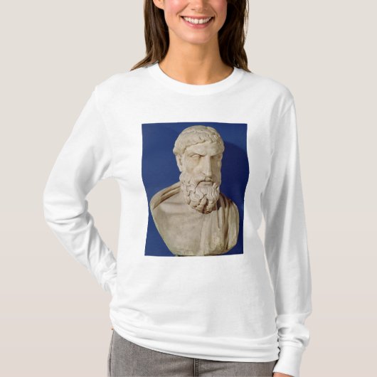Bust van Epicurus T-shirt (Voorkant)