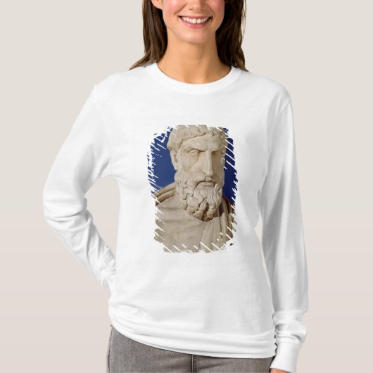Bust van Epicurus T-shirt (Voorkant)