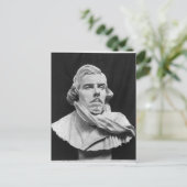 Bust van Eugene Delacroix Briefkaart (Staand voorkant)