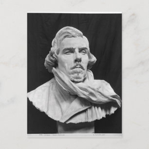Bust van Eugene Delacroix Briefkaart