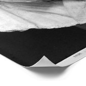 Bust van Eugene Delacroix Poster (Hoek)