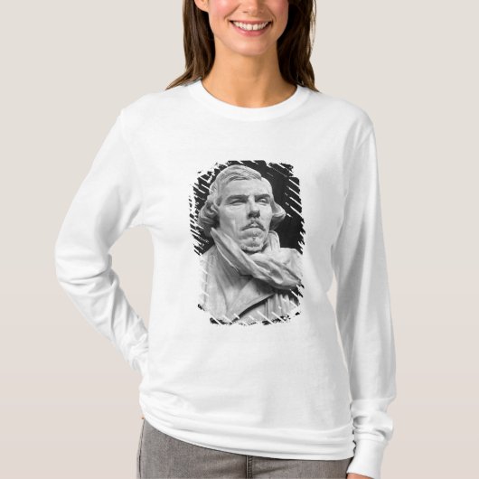 Bust van Eugene Delacroix T-shirt (Voorkant)