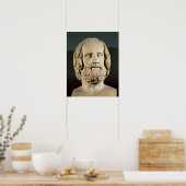 Bust van Euripides Poster (Keuken)