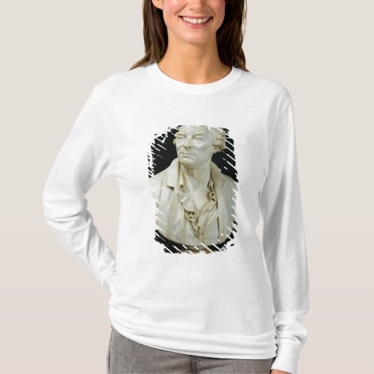 Bust van George Louis Leclerc Count of Buffon T-shirt (Voorkant)