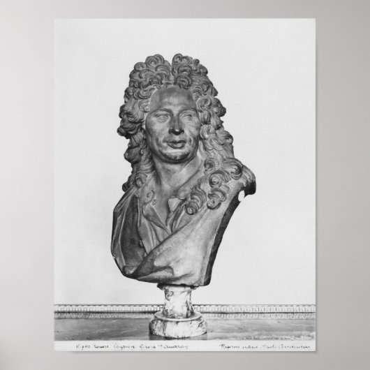 Bust van Gerard Audran Poster (Voorkant)