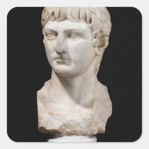 Bust van Germanicus Vierkante Sticker