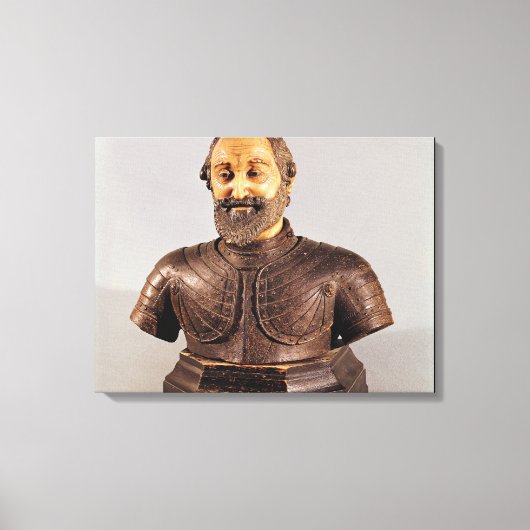 Bust van Henri IV Canvas Afdruk (Voorkant)