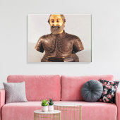 Bust van Henri IV Canvas Afdruk (Insitu (Woonkamer))