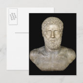 Bust van Hercules Briefkaart (Voorkant / Achterkant)