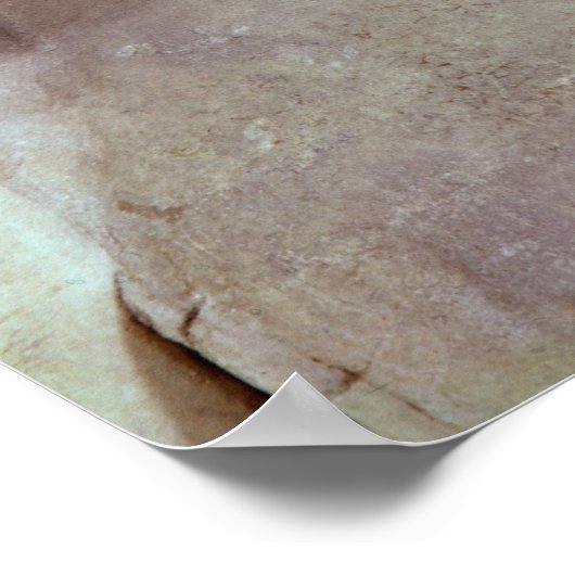 Bust van Hesiod Poster (Hoek)