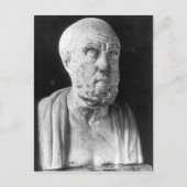 Bust van Hippocrates Briefkaart (Voorkant)
