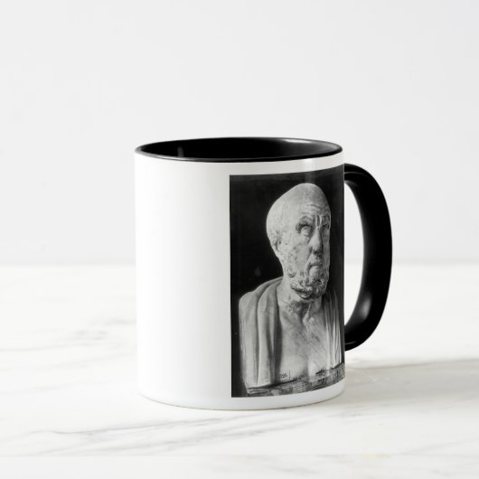 Bust van Hippocrates Mok (Voorkant rechts)