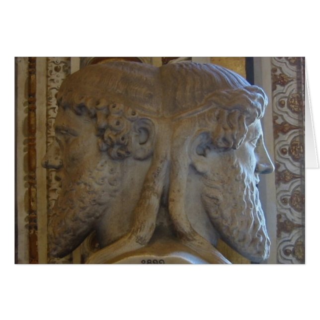 Bust van Janus, Vaticaanmusea (Voorkant Horizontaal)