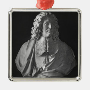 Bust van Jean-Baptiste Colbert de Torcy Metalen Ornament