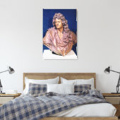 Bust van Jean Baptiste Lully Canvas Afdruk (Insitu (Slaapkamer))
