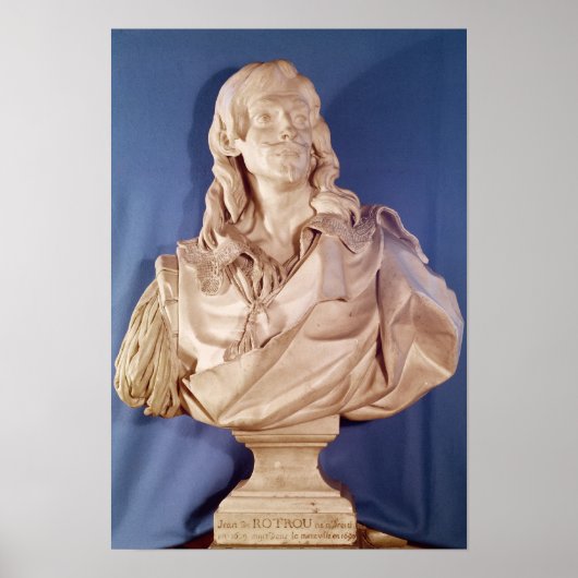 Bust van Jean de Rotrou 1783 Poster (Voorkant)
