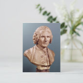 Bust van Jean-Jacques Rousseau Briefkaart (Staand voorkant)