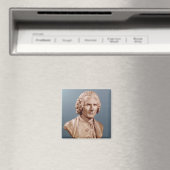 Bust van Jean-Jacques Rousseau Magneet (Insitu (Vaatwasser))