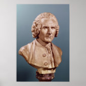 Bust van Jean-Jacques Rousseau Poster (Voorkant)