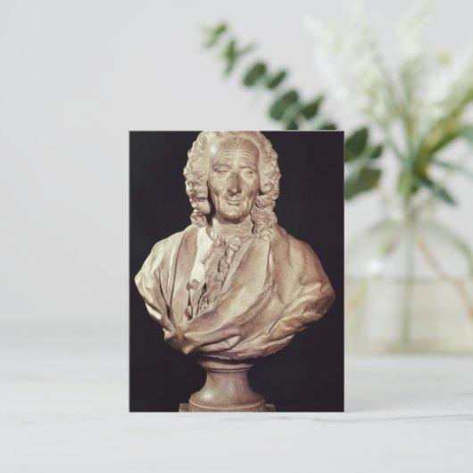 Bust van Jean-Philippe Rameau 1760 Briefkaart (Staand voorkant)