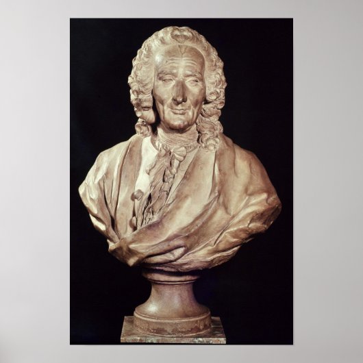 Bust van Jean-Philippe Rameau 1760 Poster (Voorkant)
