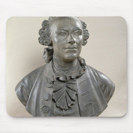 Bust van Johan Georg Wille Muismat (Voorkant)