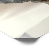 Bust van Johan Georg Wille Poster (Hoek)