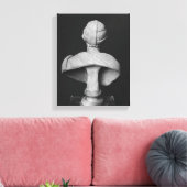 Bust van Julia Mamaea Canvas Afdruk (Insitu (Woonkamer))