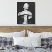 Bust van Julia Mamaea Canvas Afdruk (Insitu (Slaapkamer))