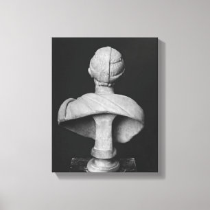 Bust van Julia Mamaea Canvas Afdruk