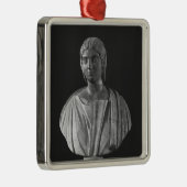Bust van Julia Mamaea Metalen Ornament (Rechts)