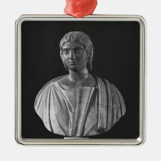 Bust van Julia Mamaea Metalen Ornament (Voorkant)