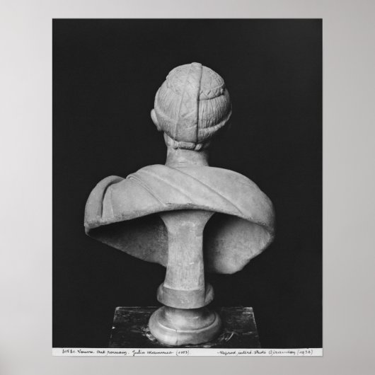 Bust van Julia Mamaea Poster (Voorkant)