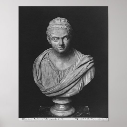 Bust van Julia Mamaea Poster (Voorkant)
