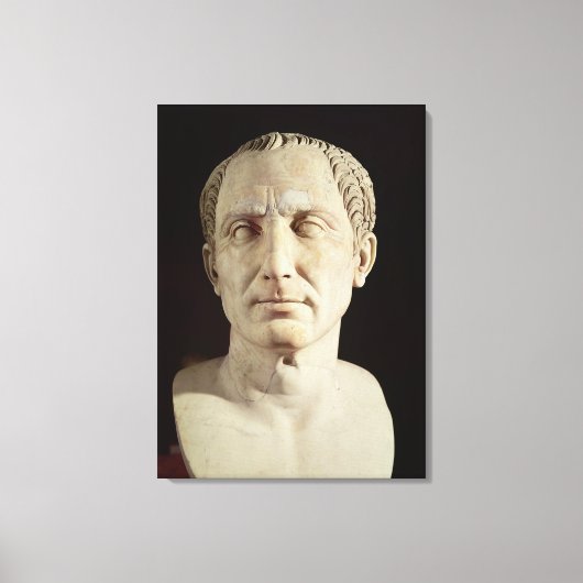 Bust van Julius Caesar 2 Canvas Afdruk (Voorkant)