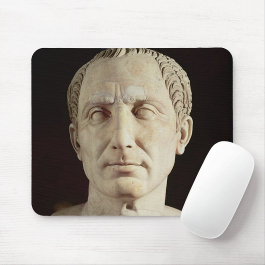 Bust van Julius Caesar 2 Muismat (Met muis)
