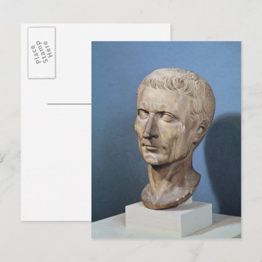 Bust van Julius Caesar Briefkaart (Voorkant / Achterkant)