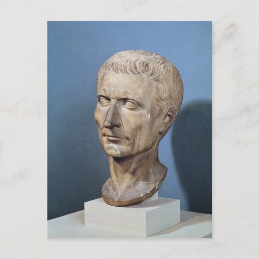 Bust van Julius Caesar Briefkaart (Voorkant)