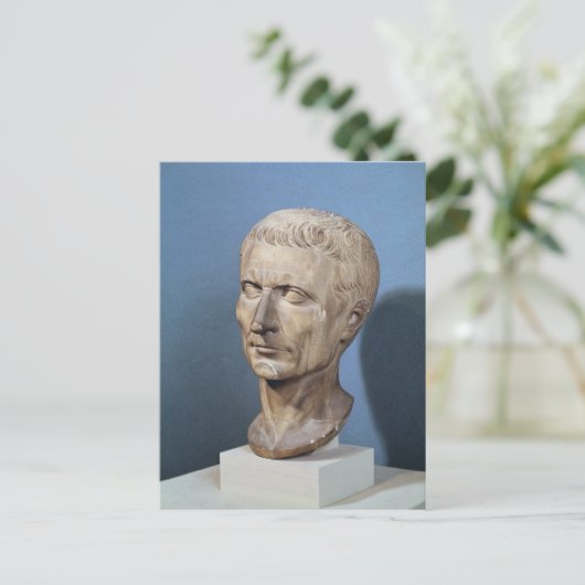 Bust van Julius Caesar Briefkaart (Staand voorkant)