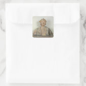 Bust van kanselier Antoine Duprat Vierkante Sticker (Tas)