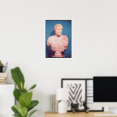 Bust van keizer Antoninus Pius Poster (Thuiskantoor)