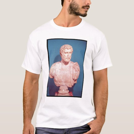 Bust van keizer Antoninus Pius T-shirt (Voorkant)