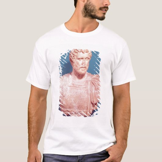 Bust van keizer Antoninus Pius T-shirt (Voorkant)